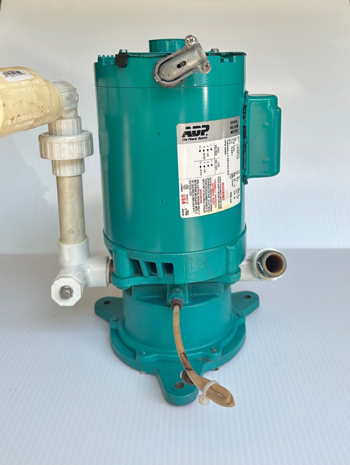 Apollo Dental Products Vacuum motor 1 HP 120 volt  Model AVB10TNR