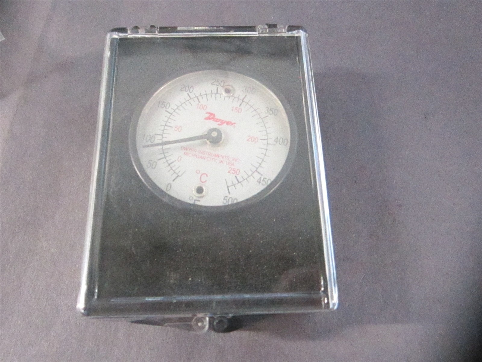 Dwyer Instruments (ST-500) 0°F to 500°F Bimetal Magnetic Dial Thermometer
