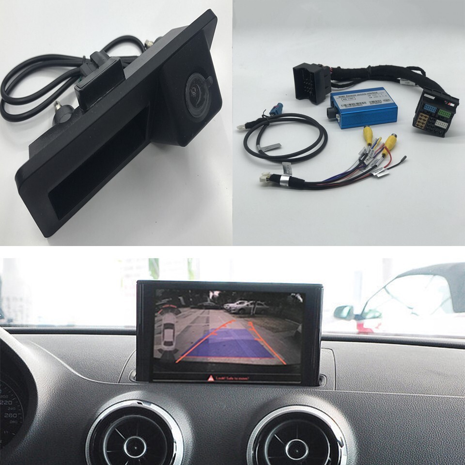 Reverse Backup Solution For 2018 Audi A4 B9 MIB Rear View Camera Interface Kit