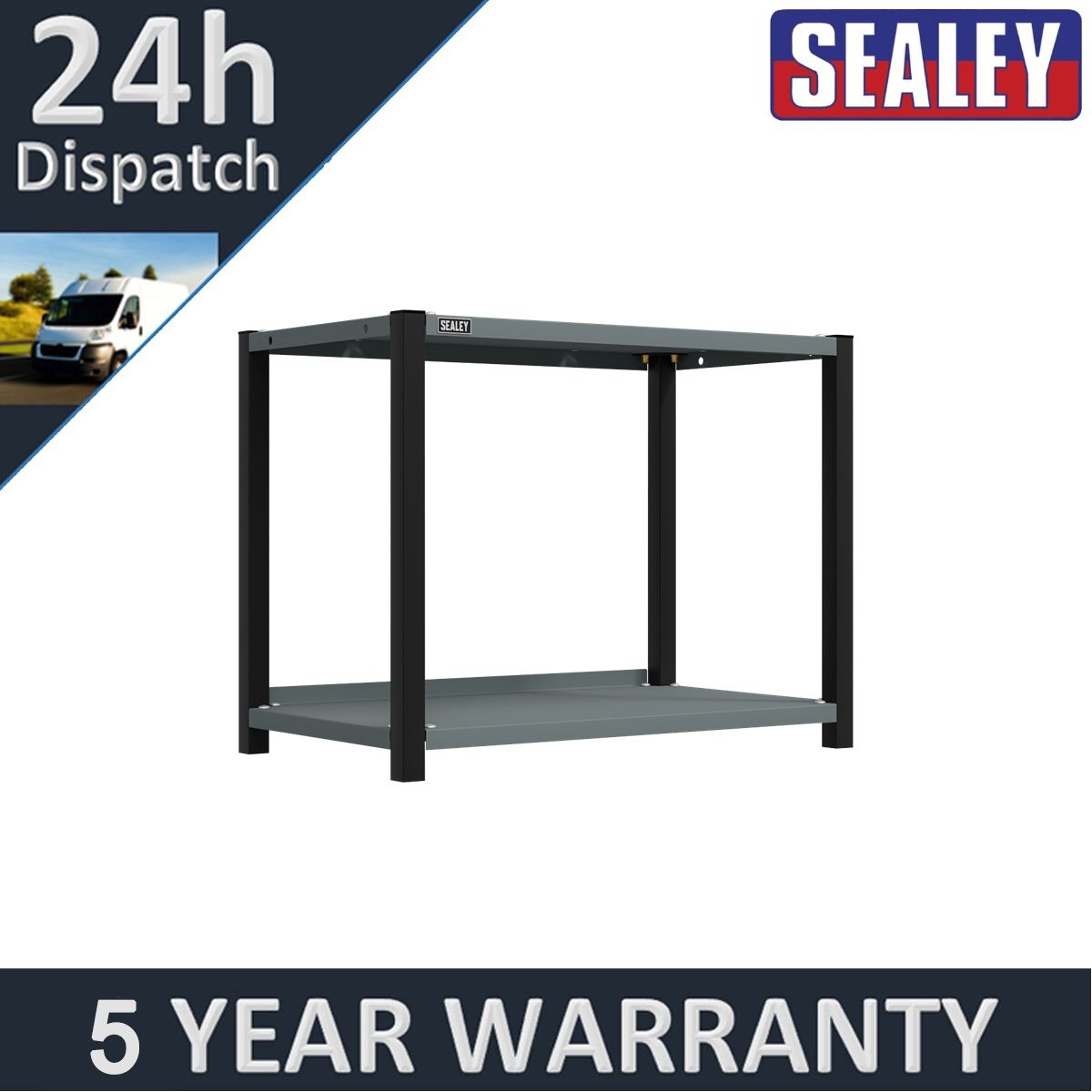 Sealey Modular Storage Top Unit 2 Shelves 580mm APMRT2
