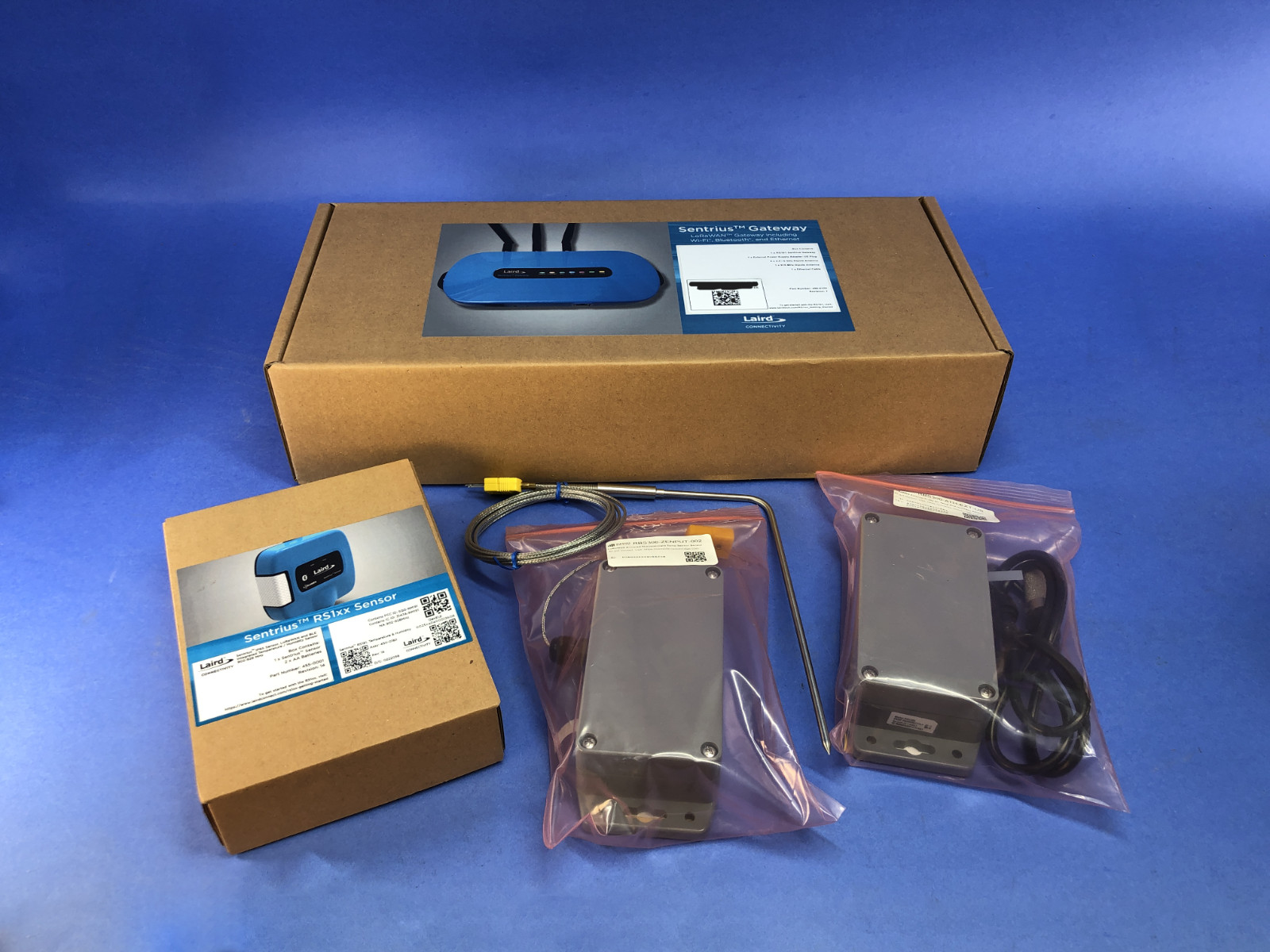 Laird Sentrius RG191 Gateway Bluetooth, Wi-Fi Gateway with sensors and probe