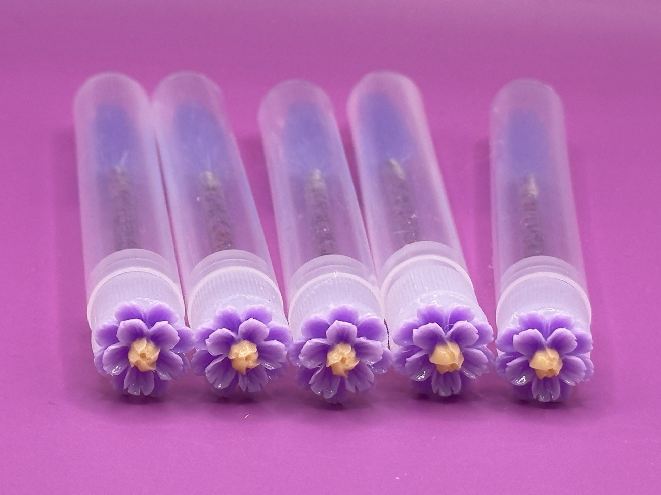 10 ct Mascara brushes, eyelash brushes, mascara wands with tube, lash spoolies