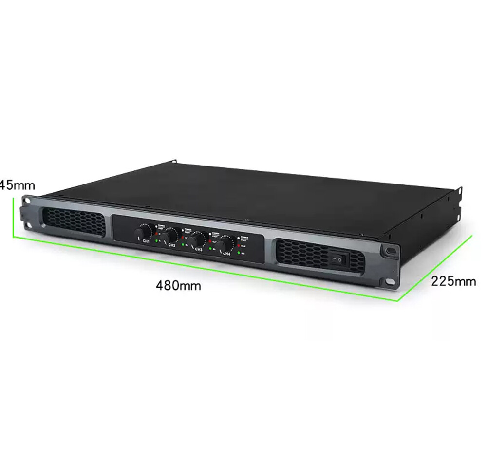Professional 2 Channel Audio Power Amplifier Class D Digital Power Amplifier