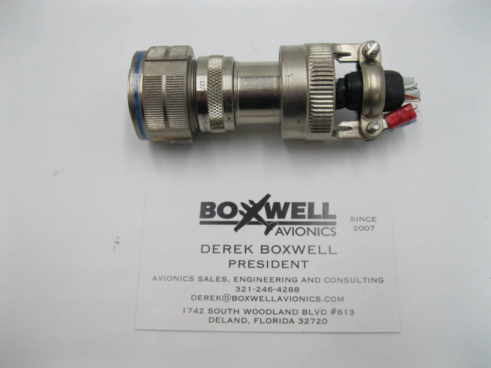 AMPHENOL CONNECTOR PN: D38999/26FE35SN JD38999/26FE35SN
