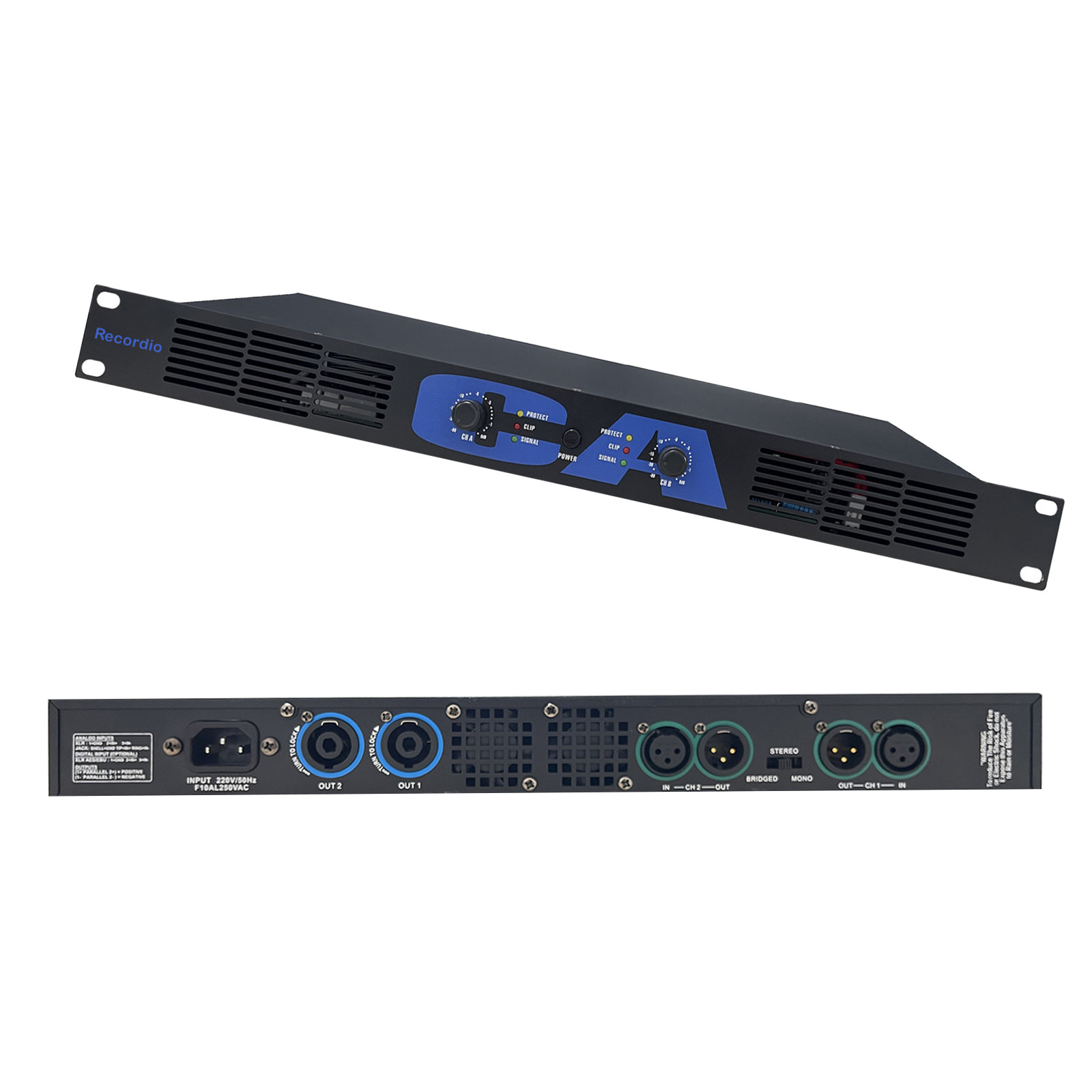 CA-450 2 Channel Digital Power Amplifier 2x900watt Class-D Bridge Function 1802G