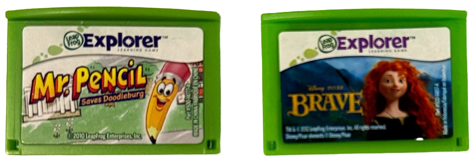 Leap Frog LeapPad Case with 2 Game Lot