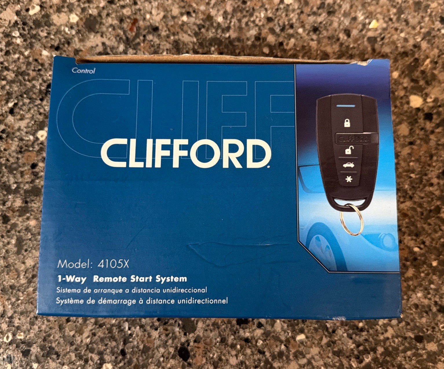 Clifford 4105X 1-Way Remote Start 1999-2007 Chevy Silverado New Open Box