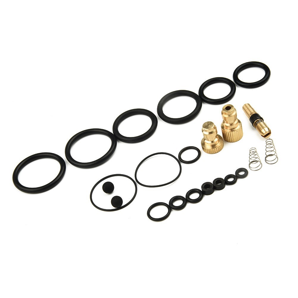 Pump Spare Kits PTFE Piston Replacement 20pcs/set Sealing 4500PSI Copper