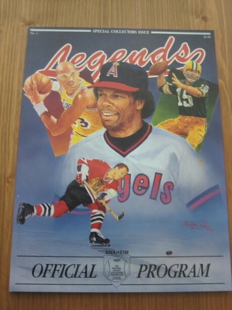 1991 Sports Collectors Convention Official Legends Program-#1 Issue; NEW