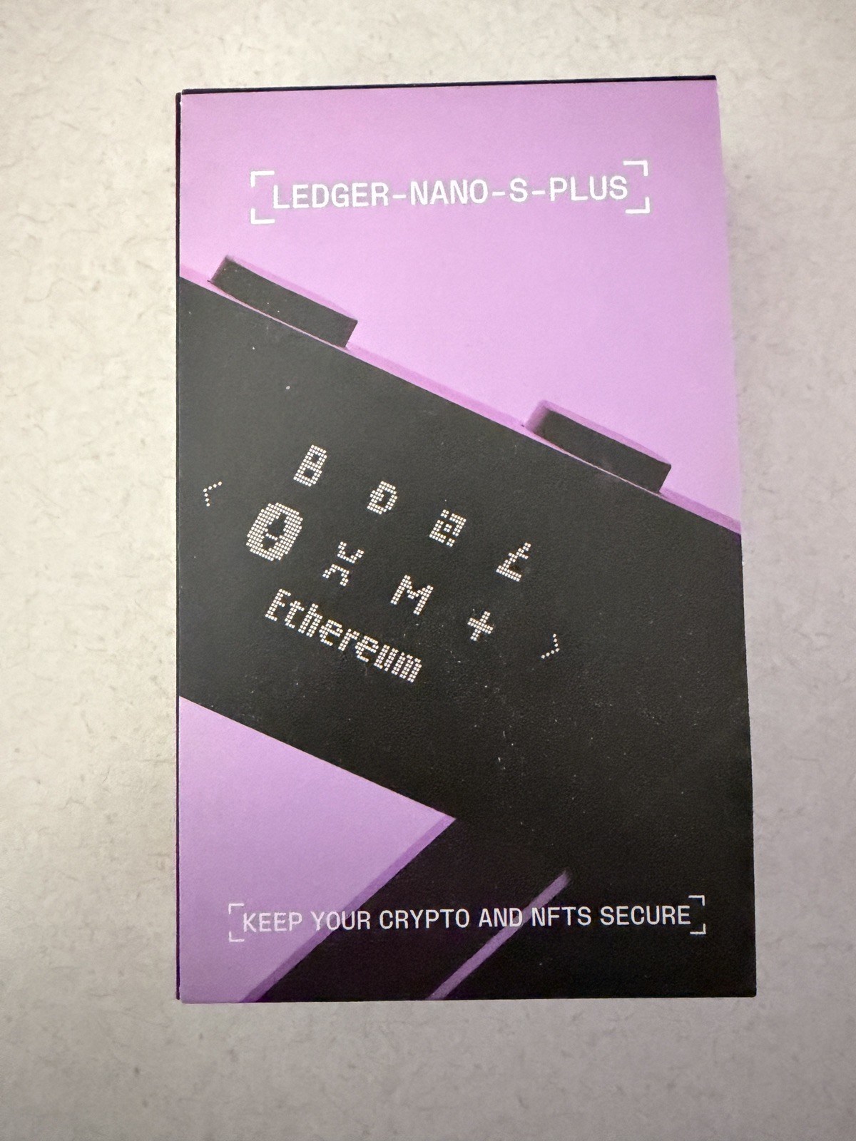 Ledger Nano S Plus Crypto Hardware Wallet - Matte Black (VG)