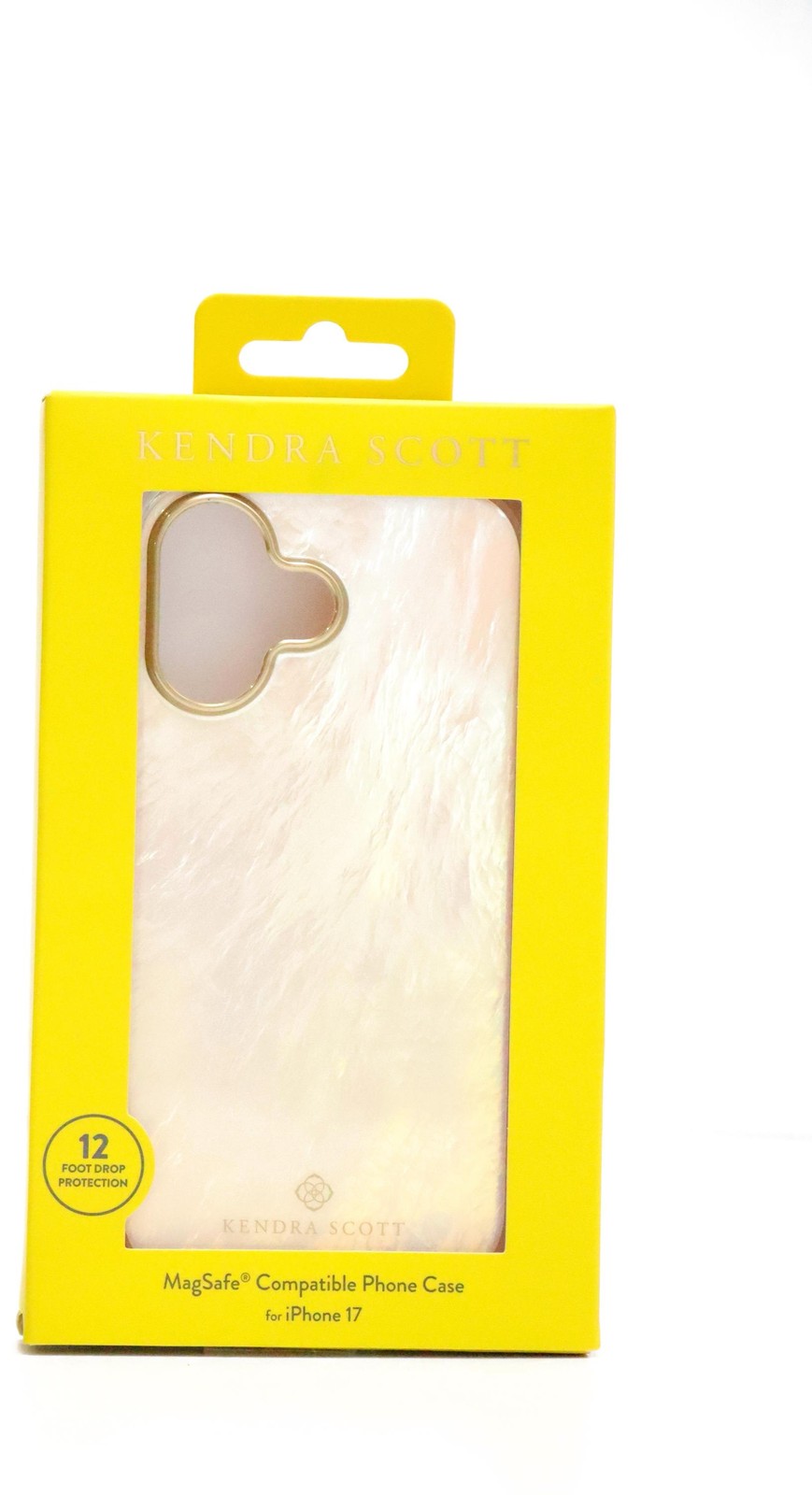 Kendra Scott iPhone 17 MagSafe Phone Case Ivory