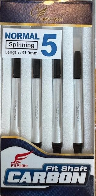 FIT FLIGHT CARBON SHAFTS #5 LENGTH NORMAL SPINNING SHAFTS BRAND NEW SHIPS FREE