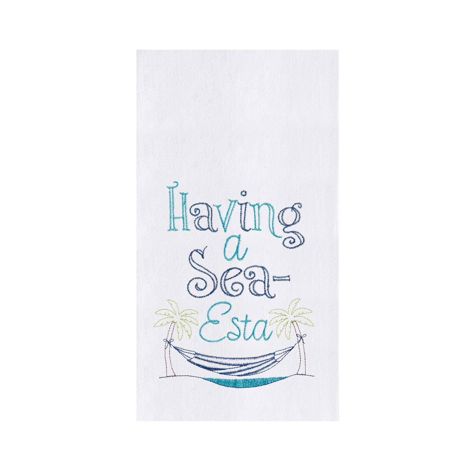 Having A Sea-Esta Dishtowel