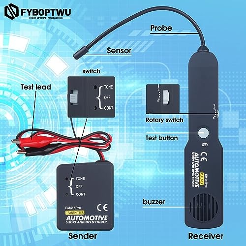 Cable Circuit Wire Tracker Automotive Electrical - Open & Short Finder Circuit