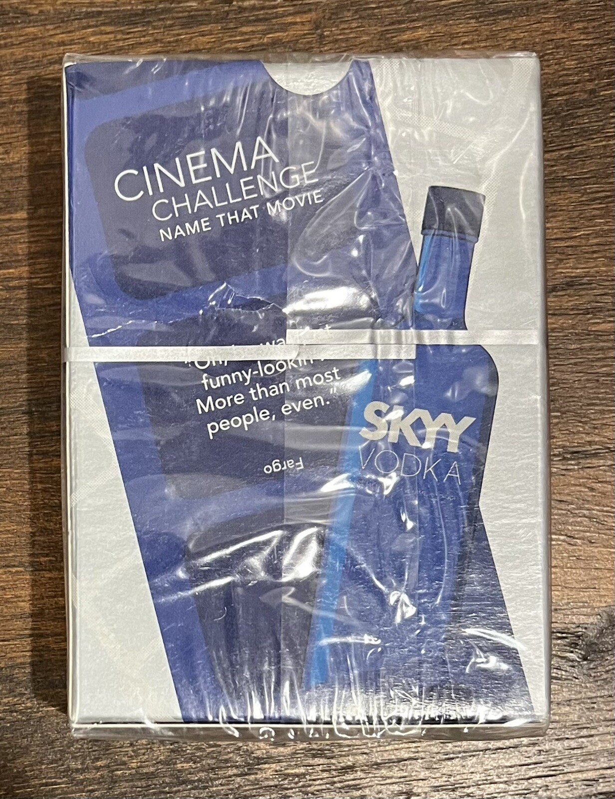 Lot Of 2 Skyy Vodka Cinema Challenge Name That Movie Trivia Card Decks NISP