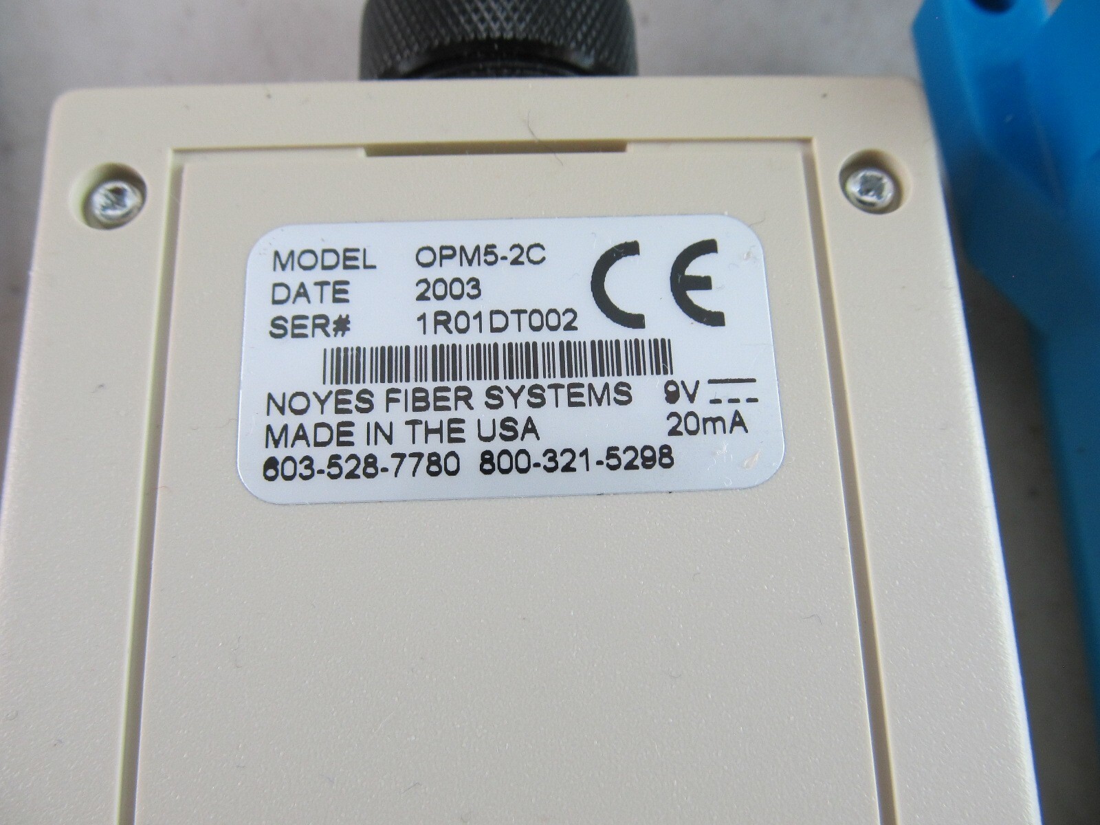 NOYES FIBER OPTIC TEST EQUIPMENT OLS 1 DUAL + OLS 2 DUAL + OPM5-2C w/ Case