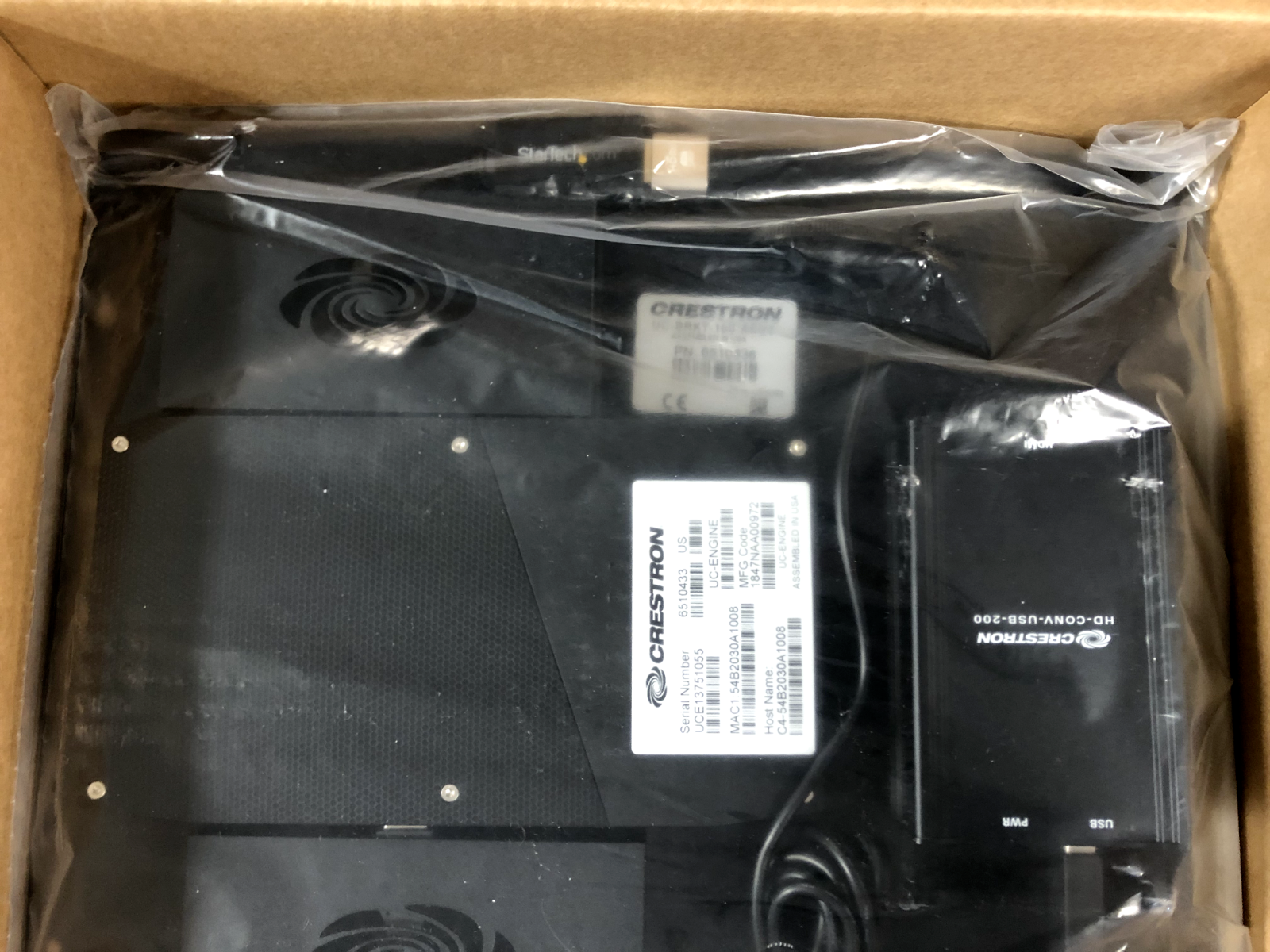 Crestron UC-BRKT-100-ASSY with UC-ENGINE, HD-CONV-USB-200 Open box