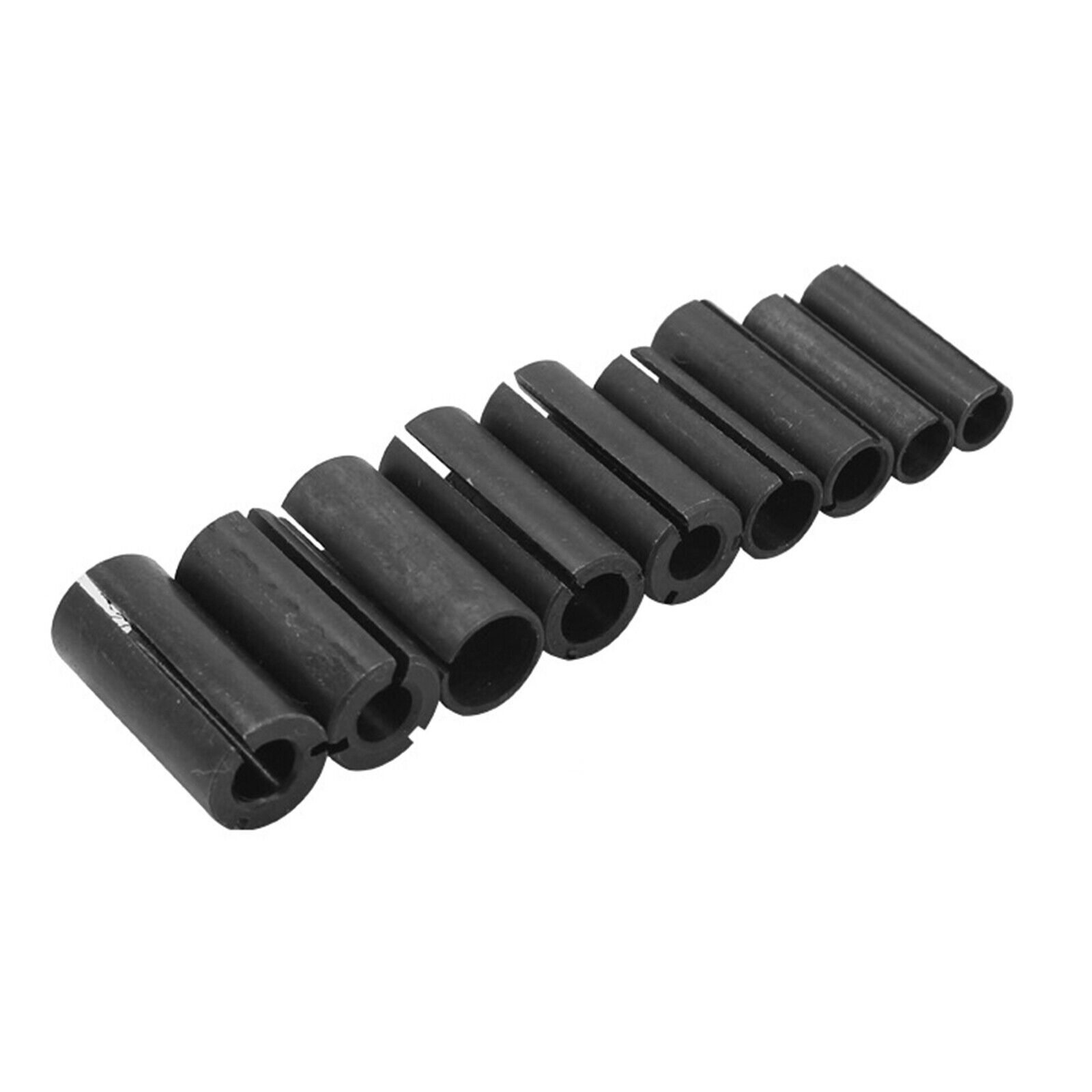Collet Adaptor Kit Shank Reducer Reducing Bit Router Tool 8mm to 6mm 9PCS/Set