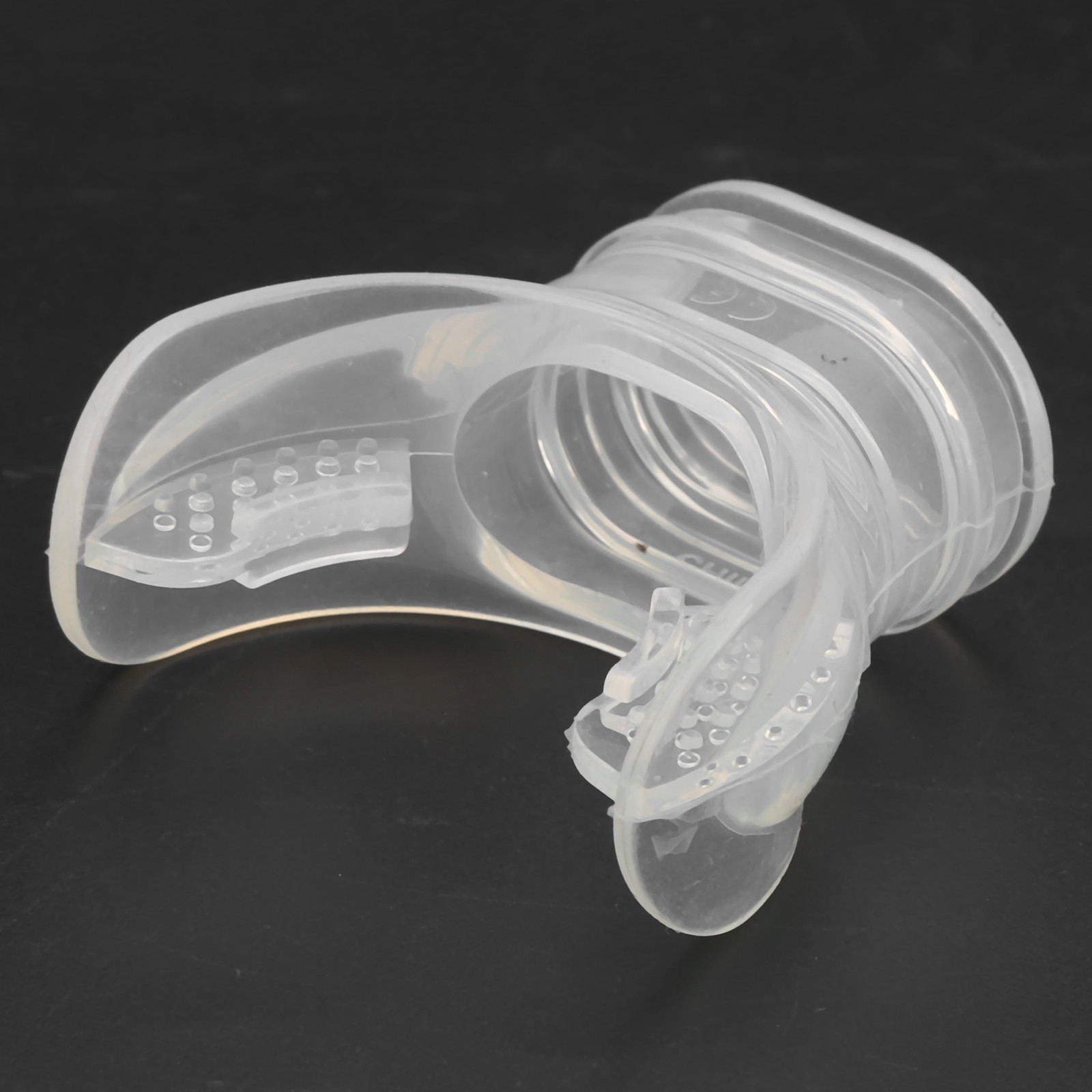 4pcs Transparent Silicone Diving Bite Mouthpiece For Deep Sea Diving Premium