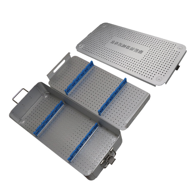 Aluminium Alloy Sterilization Tray Case For Laparoscope Surgical Instrument New