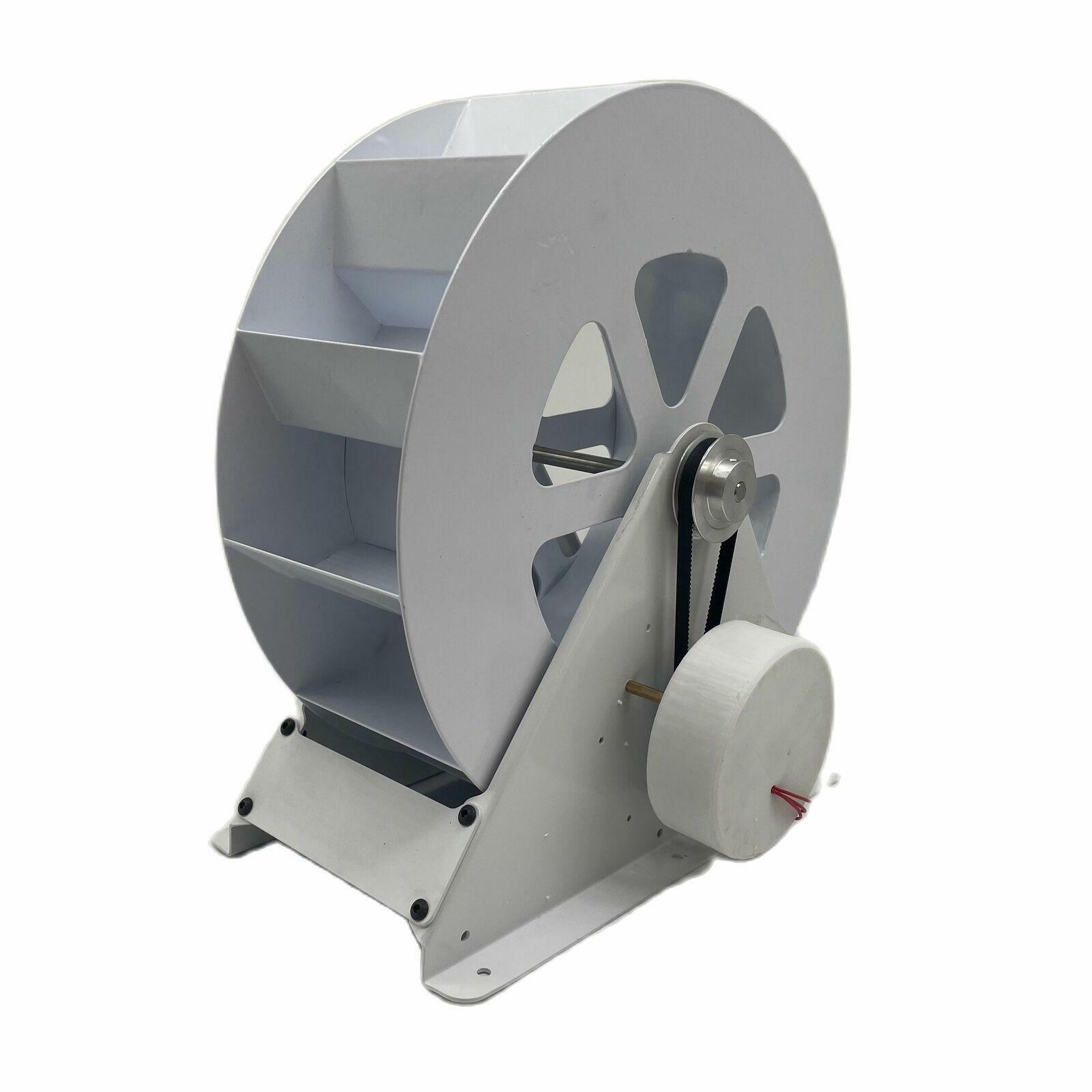 Water Turbine Generator Hydroelectric Generator, Outdoor Wind and Water Wheel