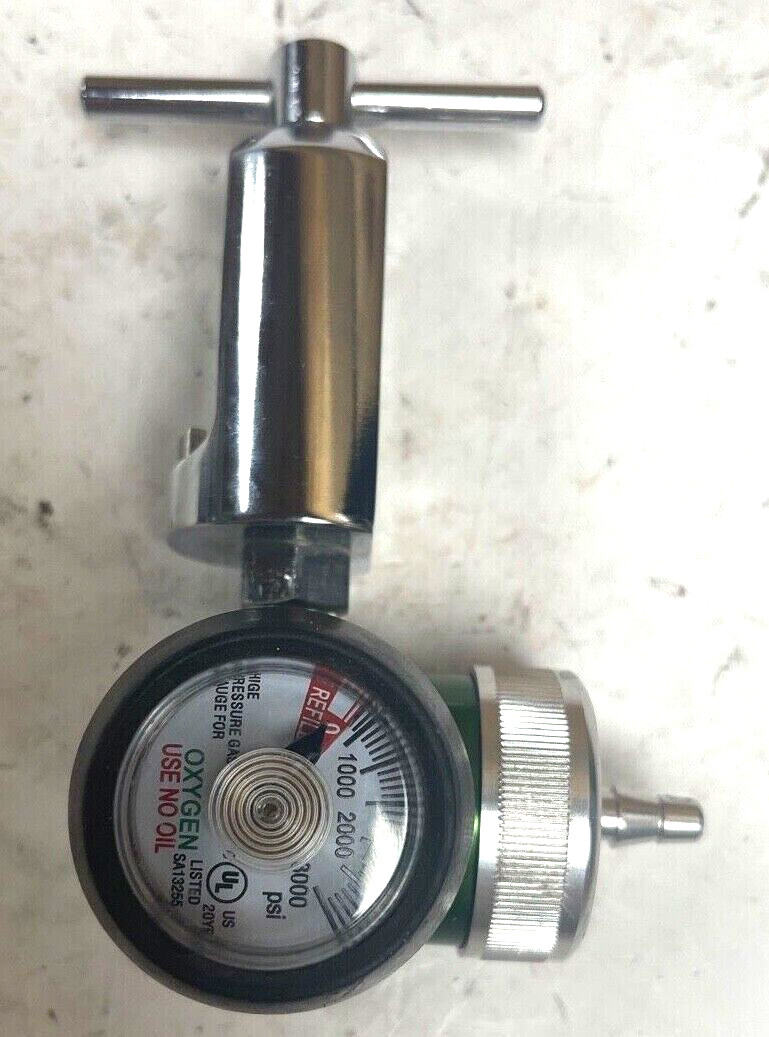 Responsive Respiratory Inc. 120-0080 50PSI O2 Preset Regulator