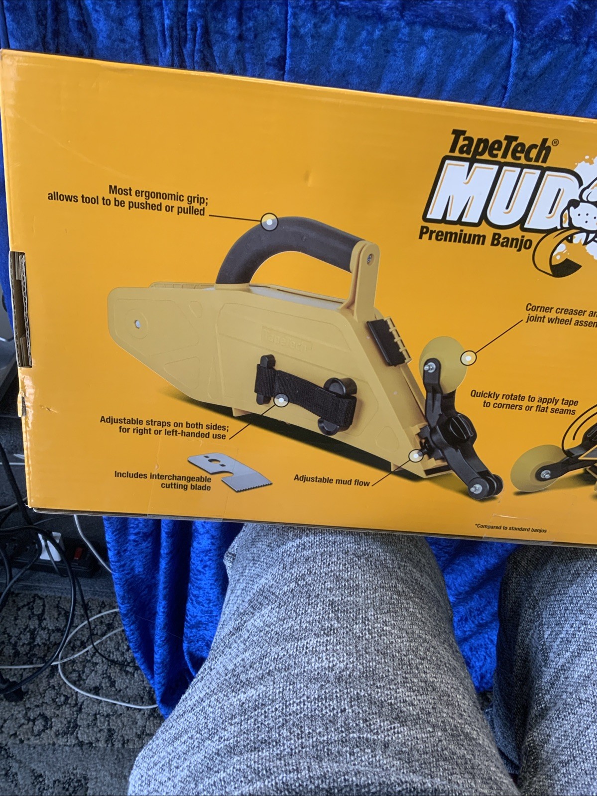 TapeTech Mud Dog Premium Taping Banjo Taping Tool