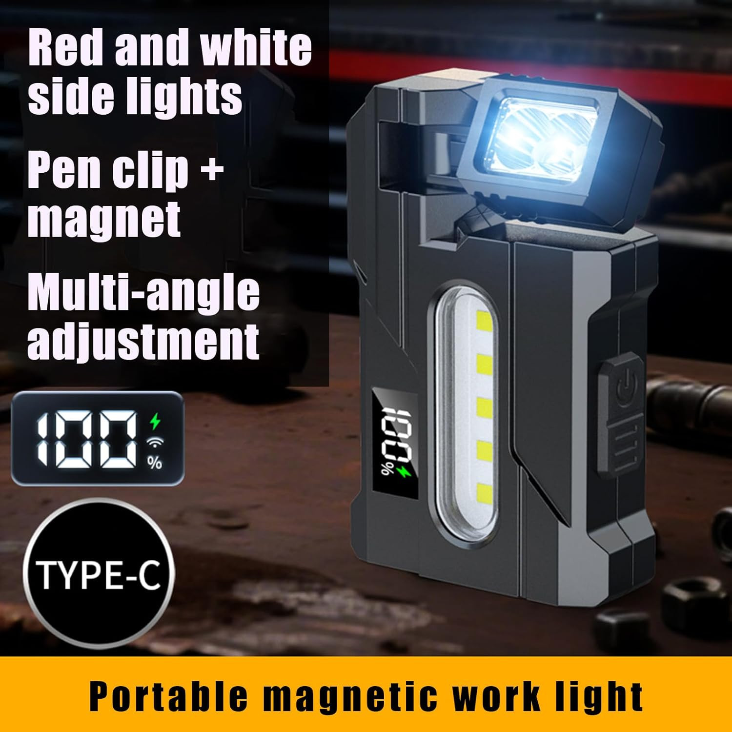 G5 Flashlight,Ultra-Compact 800 Lumens Rechargeable EDC Flashlight, Powerful LED