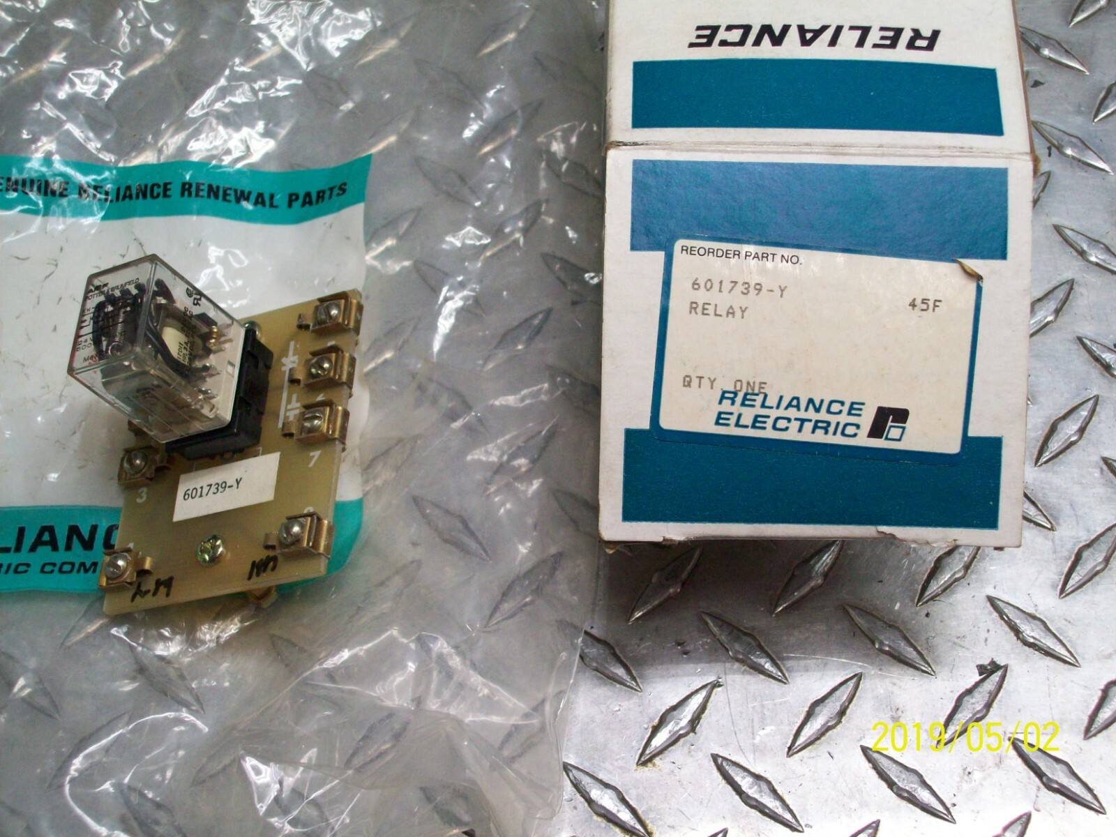 NEW RELIANCE 601739-Y RELAY INPUT ASSEMBLY *FREE SHIPPING*