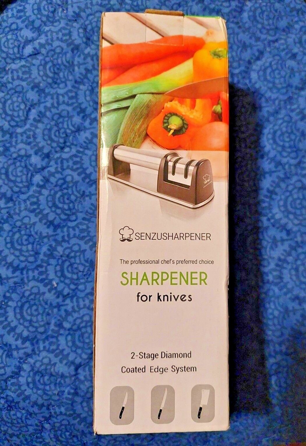 Senzusharpener Kitchen Knife Sharpener The  Professional Chefs Preferred Choice