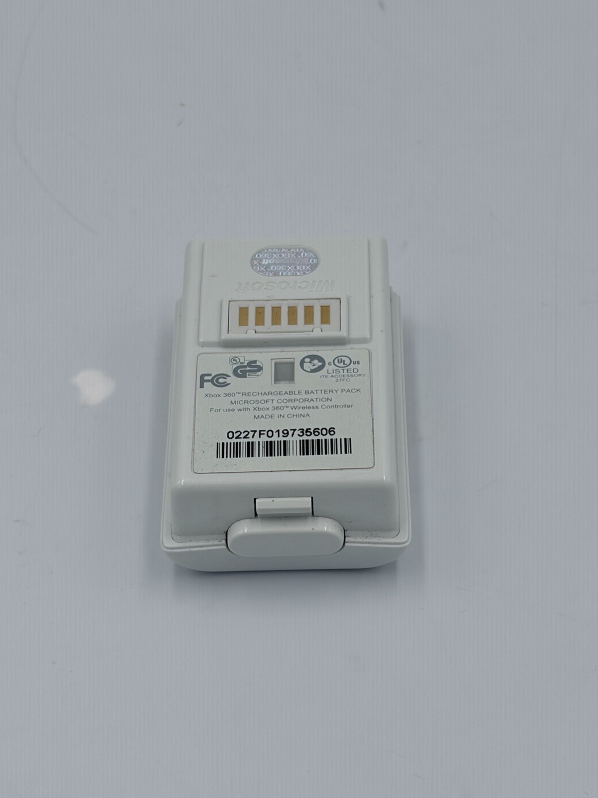 OEM Microsoft Play & Charge Kit Xbox 360 Rechargeable Controller Batteries x2