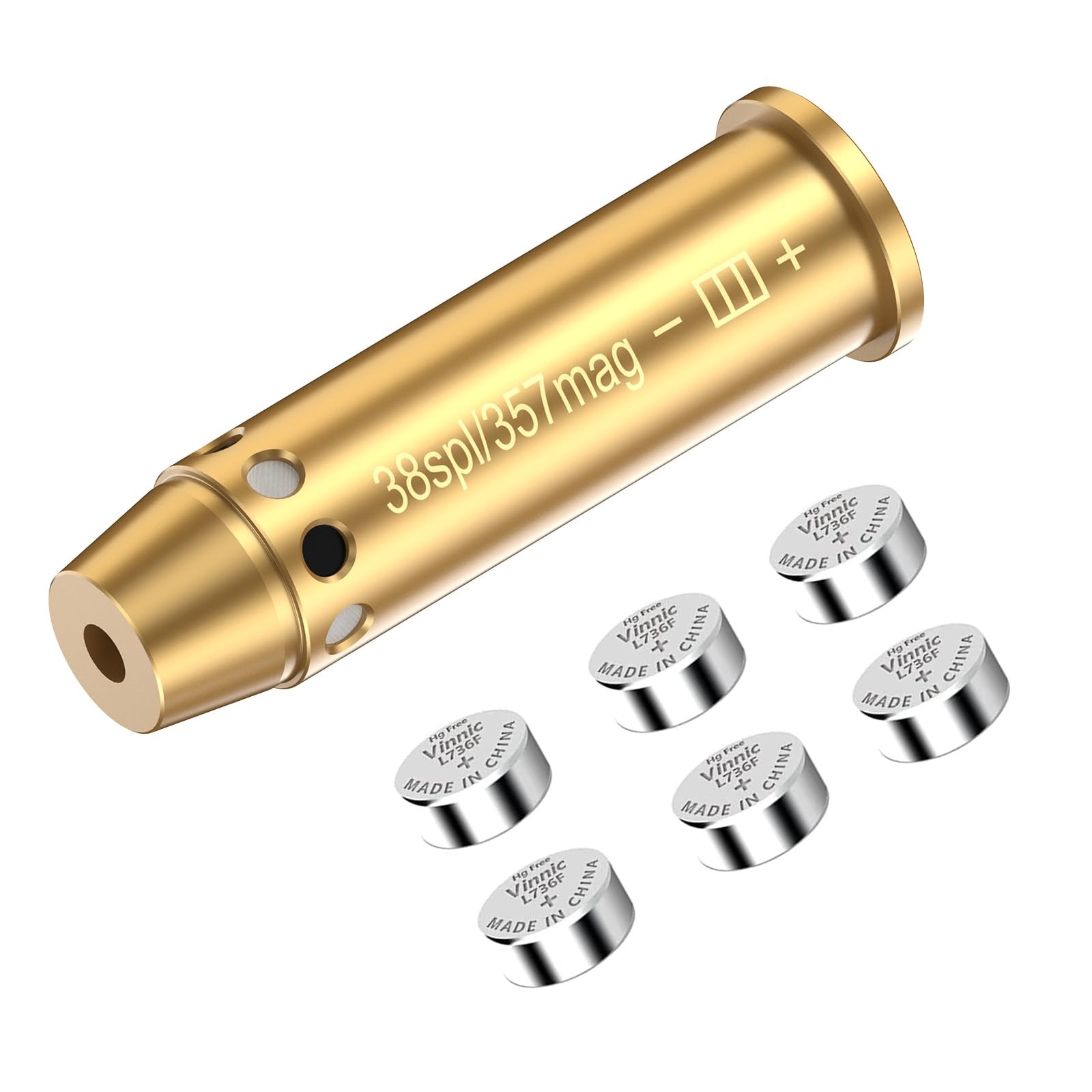 Bore Sight for 357mag/38spl Special Red Laser Bore Sighter Red Dot Boresighte...