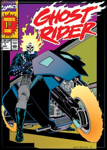 Marvels Ghost Rider Comic Book #1 Cover Photo Image Refrigerator Magnet NEW