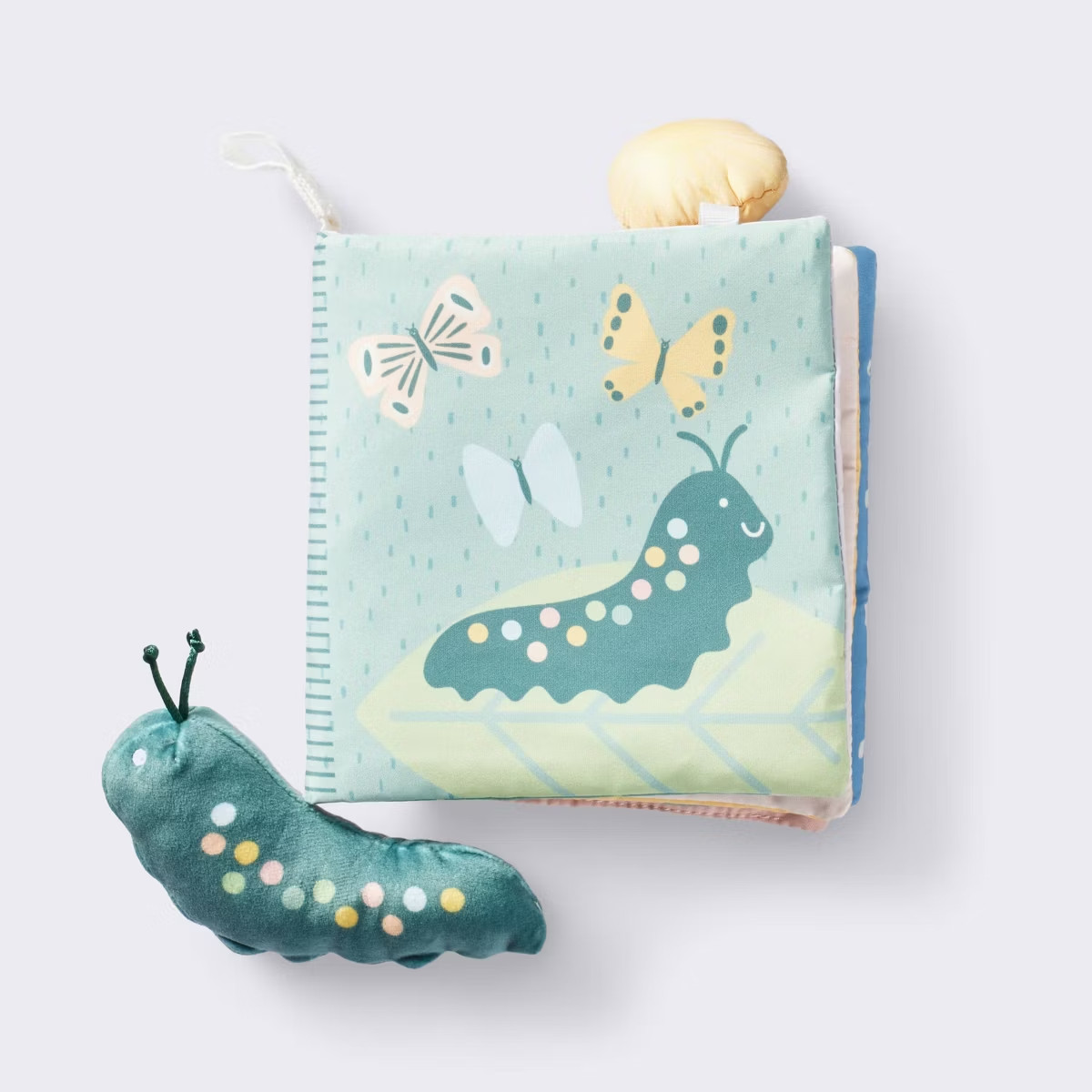 CLOUD ISLAND Soft Interactive Book CATERPILLAR  Fabric Baby Toy Sensory Dev.
