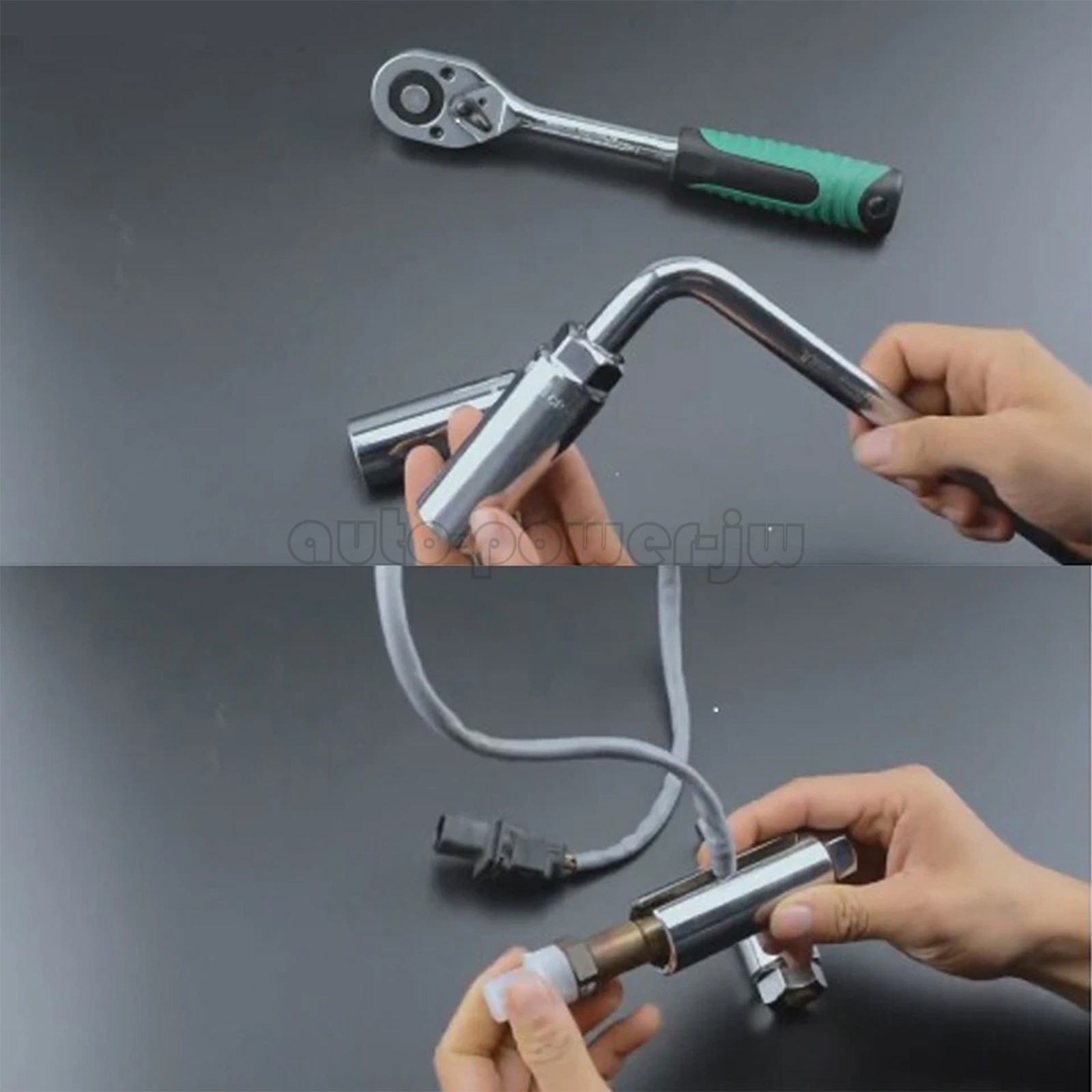 7/8'' 22mm O2 Oxygen Sensor Socket Removal Tool Side Wire Cutout 1/2" Drive US