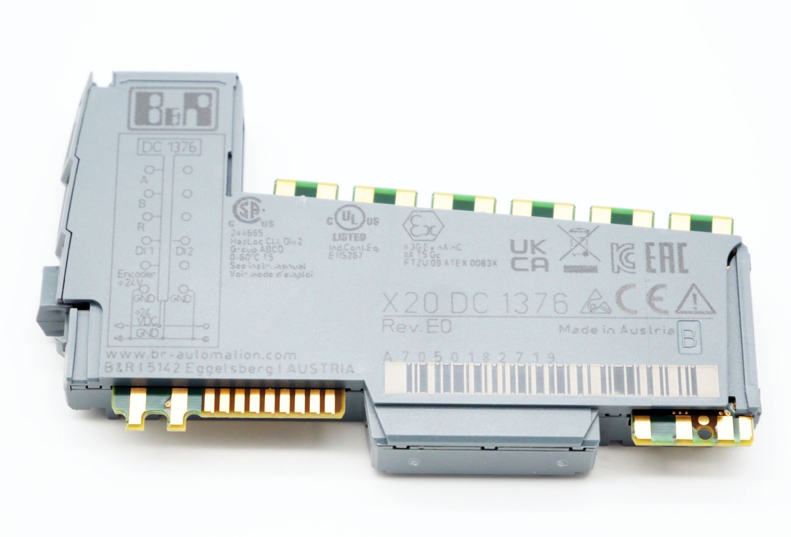 B&R Automation X20 System X20 DC 1376 Rev.E0 Digital Meter Module -Unused/Original Packaging-