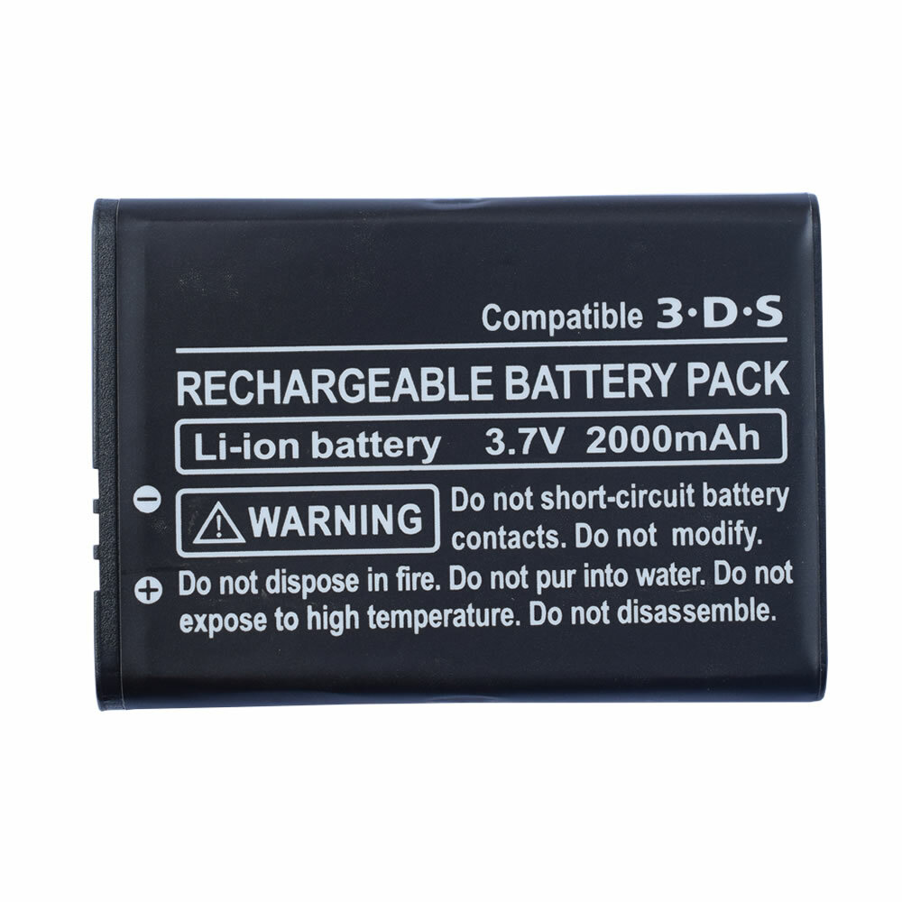 2000mAh 3.7 Rechargeable Battery Replacement for Nintendo 3DS CTR-003 CTR-001