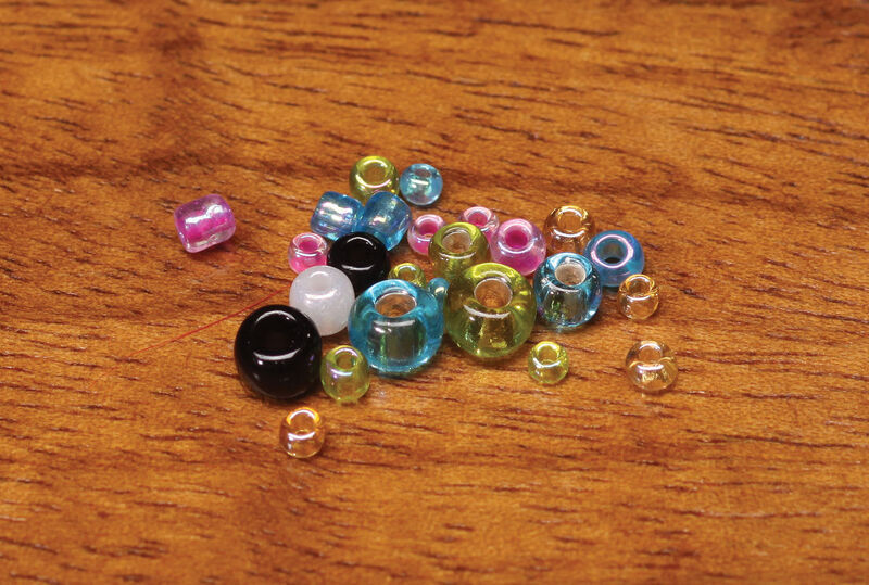 TYERS GLASS BEADS D's Flyes Fly Tying Beads