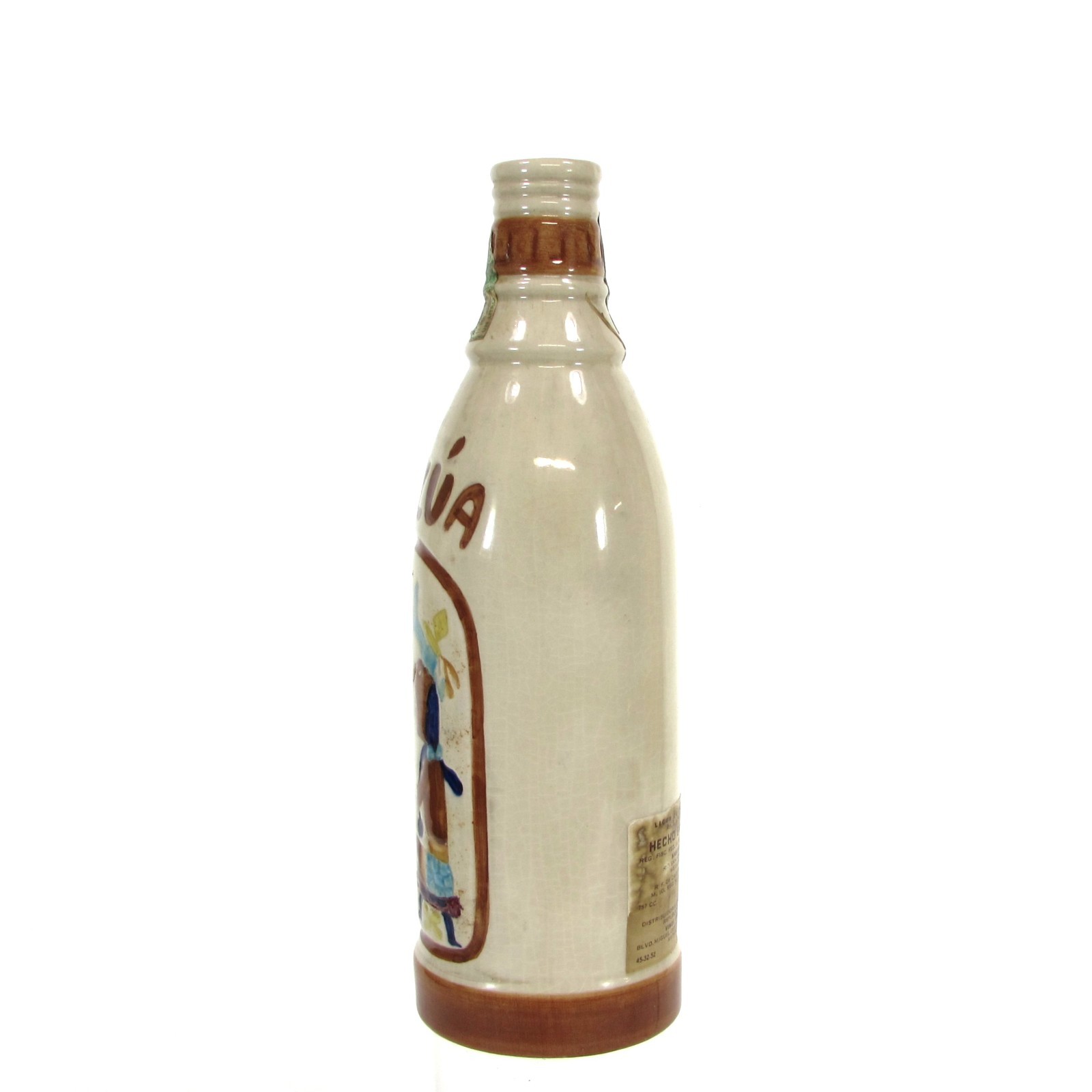 Vintage Luxo Lier Mexico KAHLUA - AZTEC 250ml Bottle EMPTY