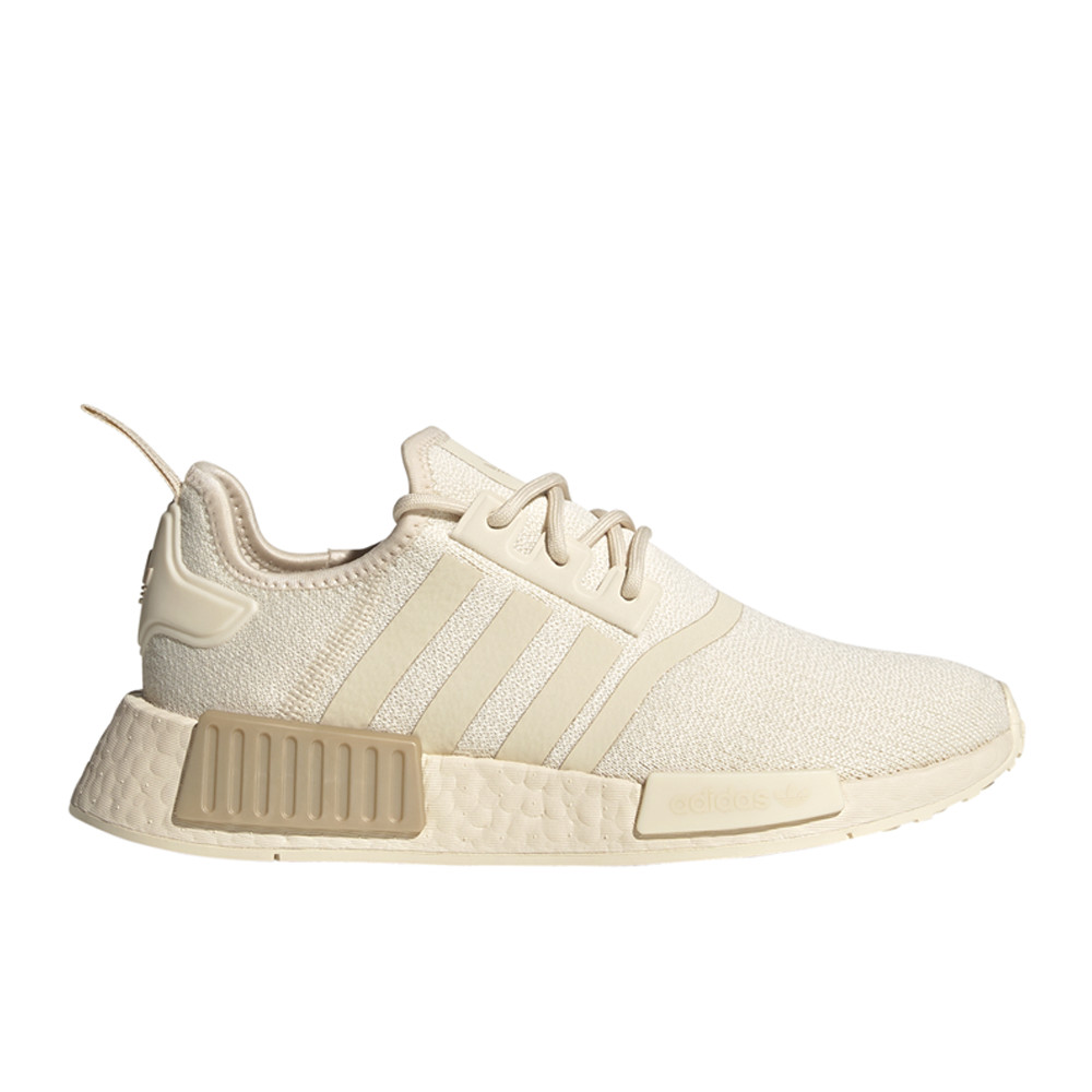 adidas Nmd R1 Lace Up  Womens Off White Sneakers Casual Shoes IE9076