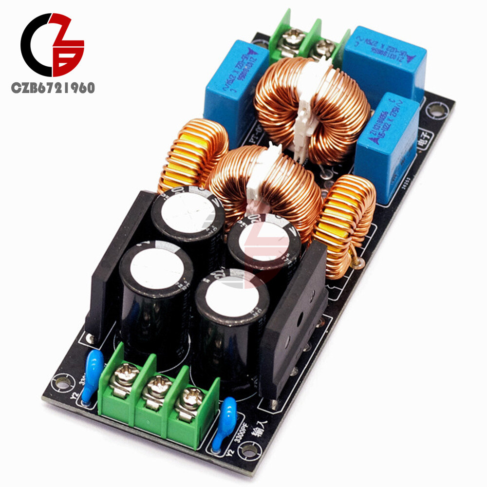 AC110-250V Amplifier Audio Power Filter EMI Filter DC High Current 4A/10A/20A