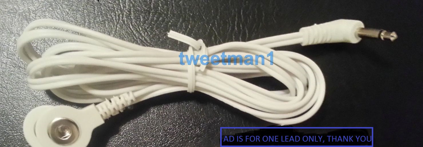 Electrode Lead Wire/Cable Compatible w/ PALM Digital Massagers