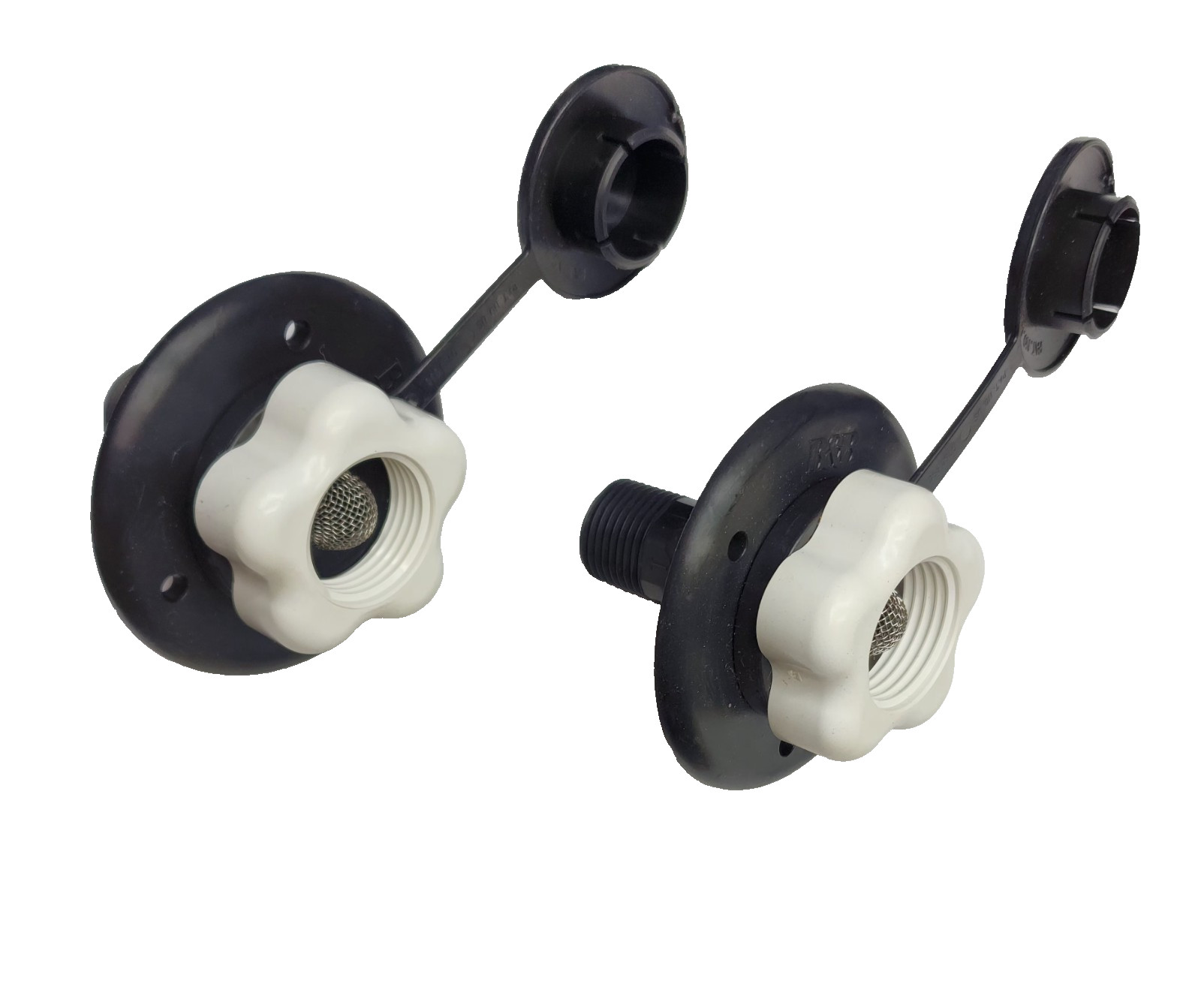 (3-PACK) B&B MOLDERS 688-F 3" CITY WATER INLET *C9