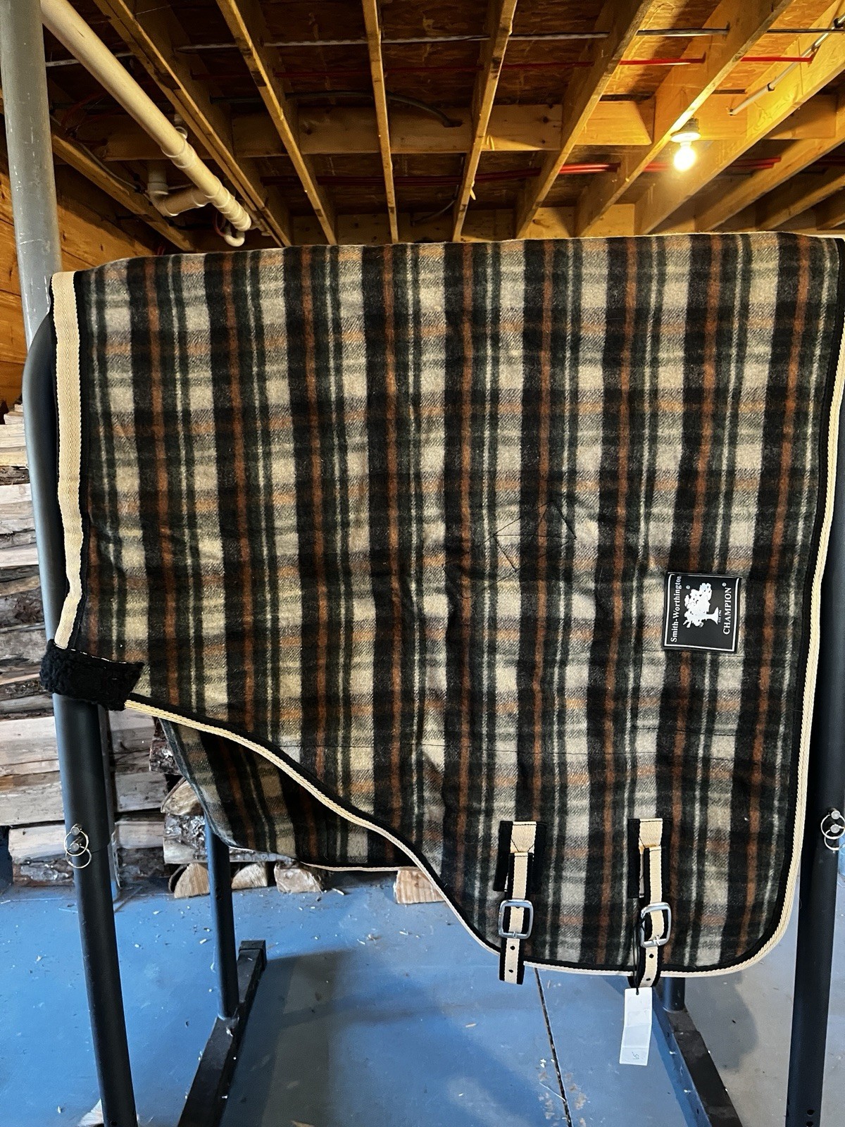 60” Pony Wool Sheet Leg Straps And Surcingles Smith Worthington
