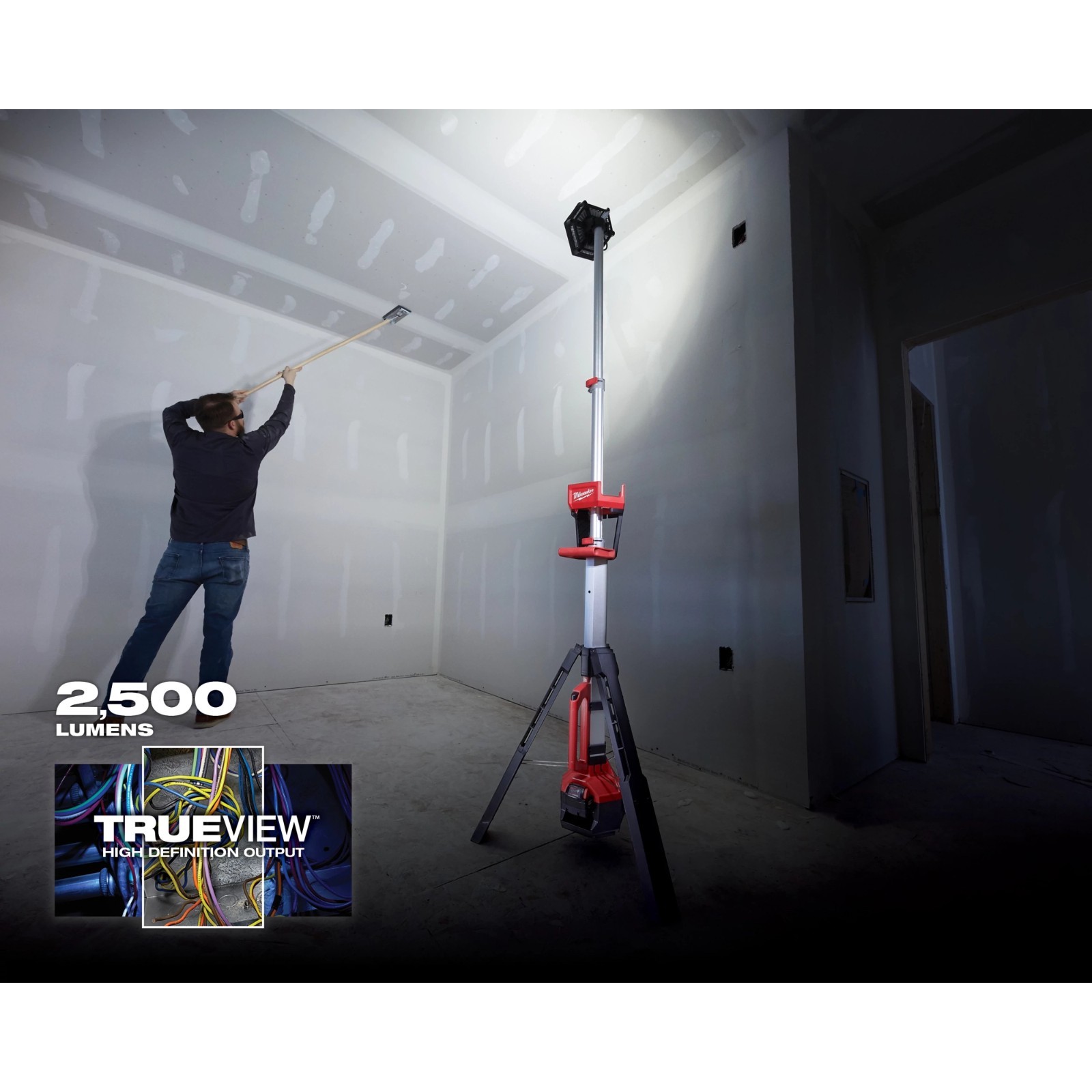 Milwaukee 2131-20 18 Volt M18 ROCKET Dual Power Tower Light | Tool Only