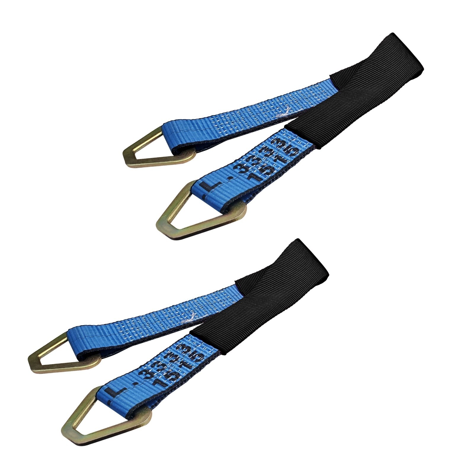 USA 2 Pack 2" x 21" Axle Strap Race Car Auto Hauler Tow Truck Wheel Tie Down