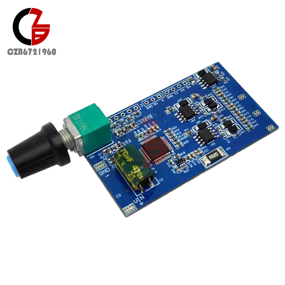 3-Phase Brushless Motor ESC Speed Controller Module W/ Hall DC12-24V 10A STC32G