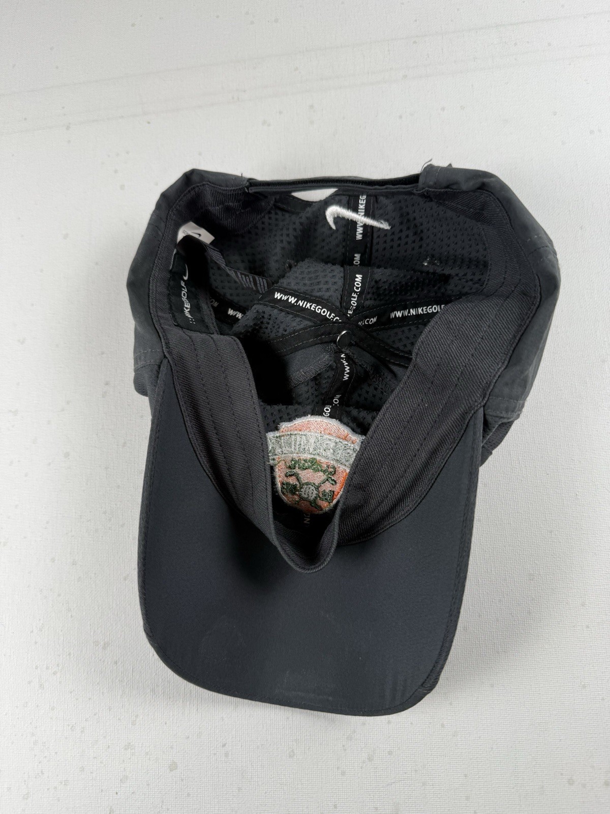 Mens Nike Dark Gray Golf Hat Old Mill Classics