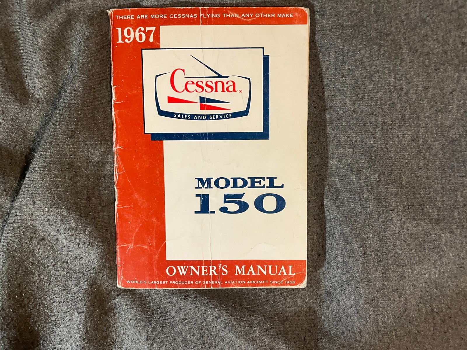 Cessna Owner's Manual Model 150 1967 Vintage Airplane