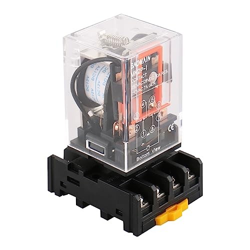 Power Relay MK2P-I 12VDC Coil DPDT 8 Pin with Plug-in Terminal Socket,for